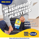 Scholl Waterproof Corn Removal Plaster for Fast Relief corn removal,fast relief,foot care,optimized,Scholl products,waterproof plaster