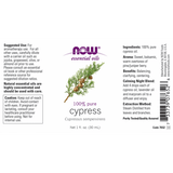 NOW CYPRESS OIL (Cupressus Sempervirens) EO - 100% Pure 30ml Baby Massage Oil,Categories: 100% PURE & ORGANIC,Cinnamomum Camphora,Clove Oil,CYPRESS OIL,Eucalyptus,Eugenia Caryophyllus,gift,issues,massage oil,NOW Camphor Oil,Now Clove Oil,NOW CYPRESS OIL,N