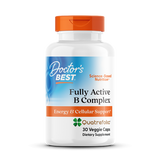 Doctor's Best Fully Active Folate with Quatrefolic 400mcg 90 Veggie Caps | Bioactive 5-MTHF Methylfolate