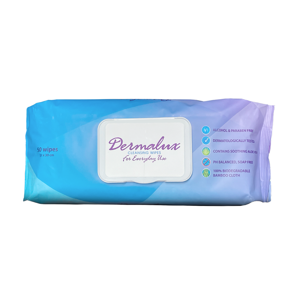 Dermalux Aloe Cleansing Wipes