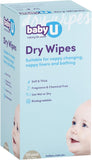 Baby U Dry Wipes 100% Biodegradable 00% Biodegradable Wipes,Baby & Kids Care,Baby Care,Baby U Dry Wipes 100% Biodegradable,dry wipes,durable spunlace dry wipes,high quality,issues,Kids Care,soft wipes