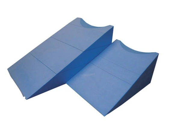 ALLCARE FOAM WEDGE PILLOWS - SUPPORTING ANKLES, KNEES, WRISTS AND OTHER LIMBS FOAM WEDGE PILLOWS,issues,SUPPORTING ANKLES,Supporting Knees,Supporting Other Limbs,Supporting Wrists