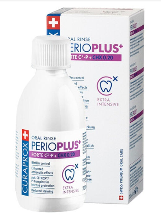 Perio Plus Forte Chlorhexidine Mouthrinse 0.20% 200ml bioflavonoids of CITROX,CITROX,Citrus aurantium amara,Forte mouthrinse,issues,natural bioflavonoids,Perio Plus