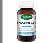 Thompsons Cod Liver Oil 100 Capsules cod liver oil,issues,thompsons
