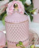 Cote Noire Grand White Art Deco Candle Côte Noire gift box,Deco Candle,decorative glass,issues