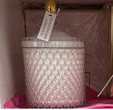 Cote Noire Grand White Art Deco Candle Côte Noire gift box,Deco Candle,decorative glass,issues