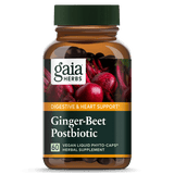 Gaia Herbs Ginger-Beet Postbiotic 60 Veggie Caps