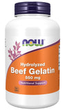 Now Hydrolyzed Beef Gelatin 550 mg 200C Beef Gelatin,enzymatically,Hydrolyzed,issues,Non-GMO,Pre-digested for enhanced absorption,protein