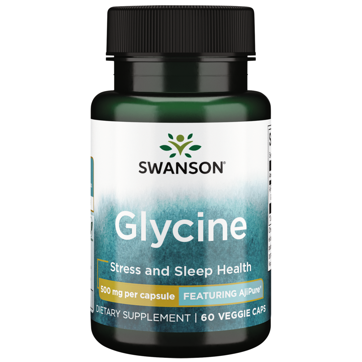 Swanson – Glycine – Ajipure® 500mg 60VC amino acid,Calming,cartilage,central nervous system,Contains AjiPure,form collagen,google,Helps repair and protect joints,high concentrations in the skin,issues,nerve impulses,nervous,nervous exhaustion,nervous head