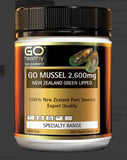 Go Mussel 2600mg go healthy,Go Mussel,green lipped mussel,Green mussel,issues,joint care,Joint comfort,joint mobility