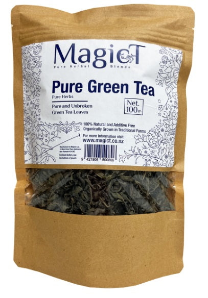 MagicT Pure Herbs – Pure Green Tea 100g anti-stress herbal tea,antioxidant,antioxidant blend,Ayurda herbal tea,Cardamom,Chamomile,Cinnamon,Daily Energizer,Daily Energizer Tea,dried ginger root,Energizer Tea,Ginger,Ginger and Cinnamon,gorgeous purple flowe