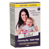 Hope's Relief Cleansing Bar 110 gm packaging, soap free cleansing bar for sensitive skin.