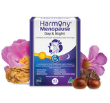 Harmony Menopause Tablets Day and Night 45 Tablets daily supplement,Harmony tablets,menopause relief,night formula,optimized,women's health