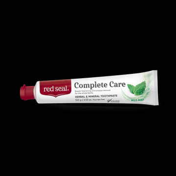 Red Seal Toothpaste Fluoride Free 100g - Complete Care (3 Pack) 110g Toothpaste Pack,Complete Care Toothpaste,Fluoride Free Toothpaste,optimized,Red Seal Toothpaste
