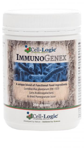 CellLogic ImmunoGenex - Functional Food Advanced liver support,ageing,Andropausal men,anti-angiogenic and neuroprotective functions,anti-inflammatory,antioxidant,antioxidant Digestion gallbladder liver function,antioxidant defences,Antioxidants Bone & Joi