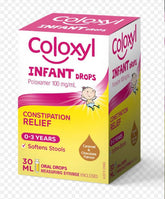 Coloxyl Oral Drops 30ml Qty restriction (2) applies constipation,constipation for infants,issues,laxative for infants