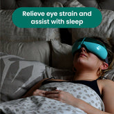 OKO Eye Massager Acupressure Massage,Air-pressure massage,assisting falling to sleep,Hot compress,issues,OKO Eye Massager,relieving eye strain,Vibrating massage