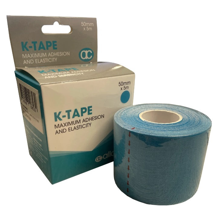 Allcare Premium K-Tape For Kinesiology Method Strapping ALLCARE PREMIUM K-TAPE - 50mm x 31m,issues,k-tape,Kinesiology Method Strapping,KTape
