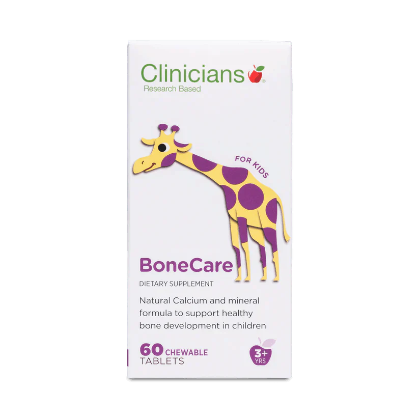 Clinicians Bone Care Kids 60 Chewable Tablets bonecare kids,clinicians,clinicians bonecare,issues