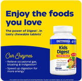 Enzymedica Kids Digest™ Chewable 60 Tablets | Children's Digestive Enzyme Chewable