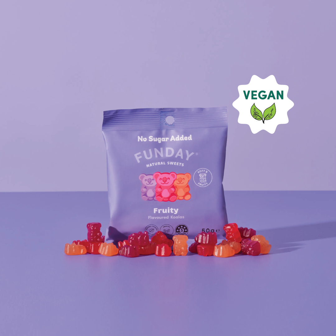 Funday Natural Sweets Fruity Gummy Koalas 50g Vegan