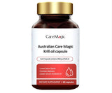 Care Magic Krill Oil 60 Capsules Care Magic Krill Oil,Combat Diabetes,issues,Krill Oil,Lower blood Lipids,Lower Serum Cholesterol