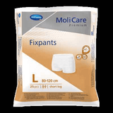 MoliCare Fixpants Short Leg 25 piece pack adapt well,Adult Diapers,Adult Fixpants,comfort from waist to top of thigh,Diapers,differing body shapes,Fixpants,issues,permable to air,Premium Fixpants,short leg,soft fabric