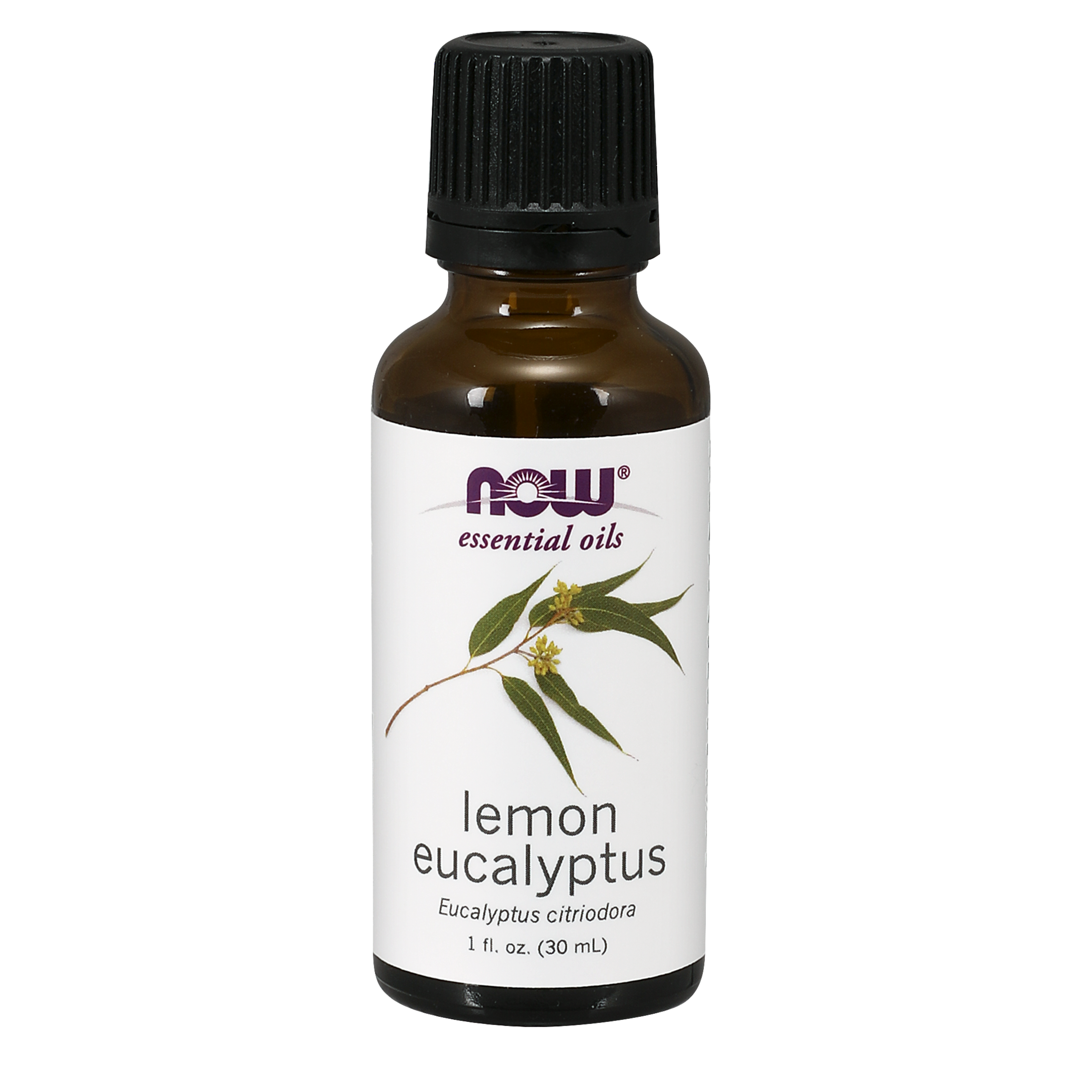 Lemon Eucalyptus 100% pure (Citriodora) Oil 30ml Categories: 100% PURE,issues,lemon oil,NOW Essential Oils,NOW FOODS