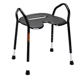 Allied Medical Let's Enjoy Shower Stool bath stool,Comfort for Showering,Large Stool Form,Let's Enjoy Shower Stool,shower stool,Shower Stool With Arms,step stool,stool,stool With Arms