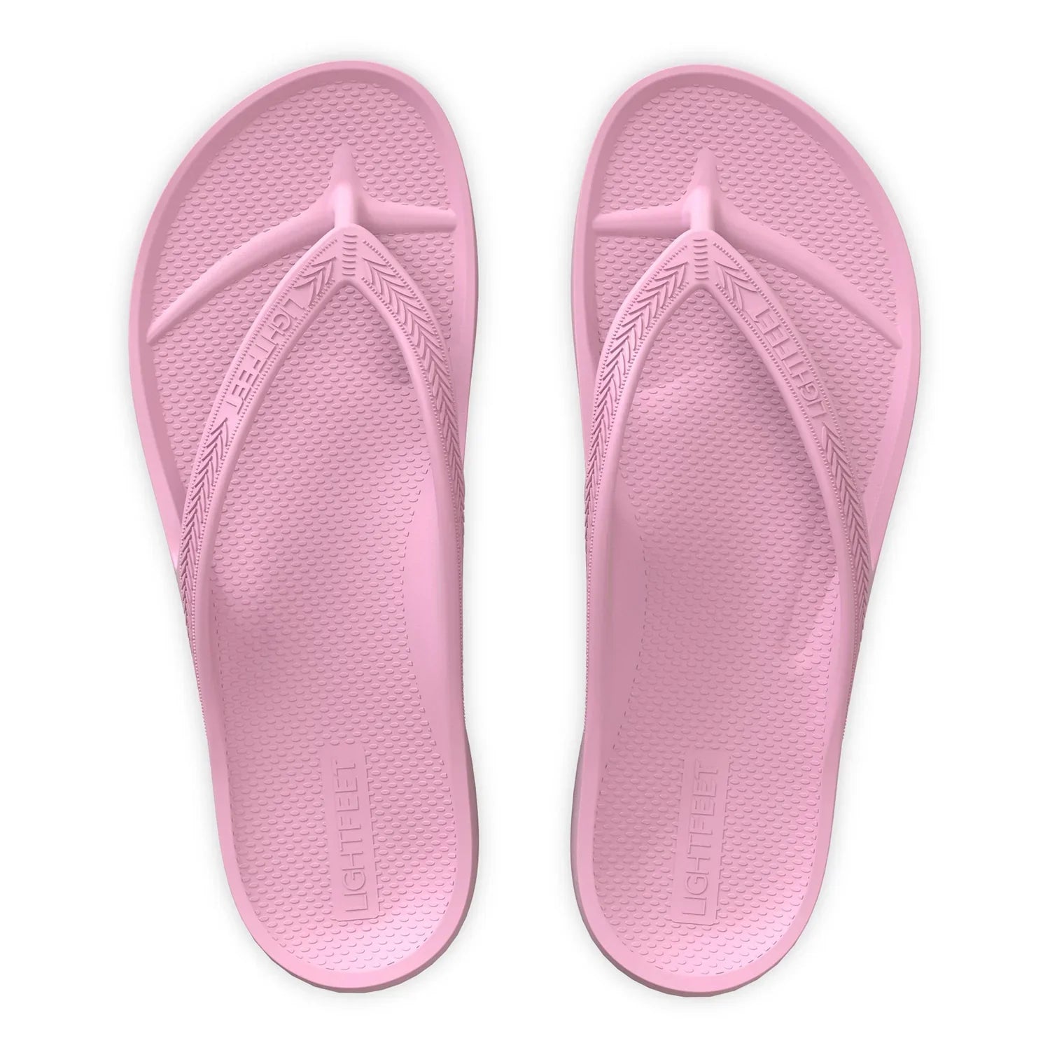 Lightfeet Arch Support Jandals - Soft Pink