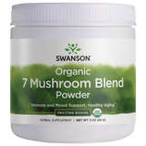 Swanson 7 Mushroom Blend Powder Organic 85g