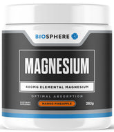 Biosphere Magnesium Powder 282g Mango Pineapple Flavour Biosphere Magnesium powder,blood pressure,blood sugar,cramps,issues,Lemon Lime,Lemon Lime Flavour -,Lemon Lime Flavour - Formulated for optimal,Lemon Lime Flavour - Formulated for optimal absorption,