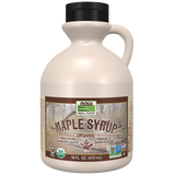 NOW Real Food Organic Maple Syrup Grade A Dark Colour 473ml