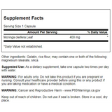 Swanson Moringa Oleifera 400mg Full Spectrum 60 Capsules