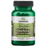 Swanson Moringa Oleifera 400mg Full Spectrum 60 Capsules