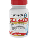 Caruso's Fluid Clear 30 Tablets - Health Solutions Caruso's Fluid Clear 30 Tablets - Health Solutions,issues