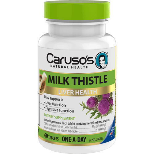 Caruso's Milk Thistle 60 Tablets - Herbal Therapeutics Caruso's Milk Thistle 60 Tablets - Herbal Therapeutics,issues