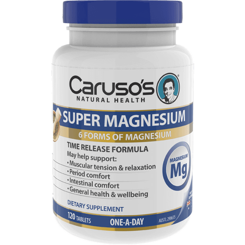 Caruso's Super Magnesium 120 Tablets - Nutritional Support Caruso's Super Magnesium 120 Tablets - Nutritional Support,issues