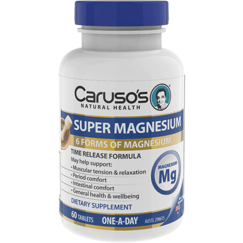 Caruso's Super Magnesium 60 Tablets - Nutritional Support Caruso's Super Magnesium 60 Tablets - Nutritional Support,issues