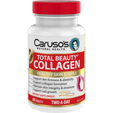 Caruso's Total Beauty Collagen 60 Tablets - Health Solutions Caruso's Total Beauty Collagen 60 Tablets - Health Solutions,issues