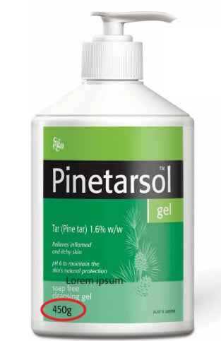 Ego Pinetarsol Gel 450gm - Soothing Skin Relief and Care ego,google,optimized,pinetarsol,pinetarsol gel