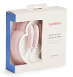 Baby Bjorn Baby Plate, Spoon and Fork, 2 sets Baby Plate,issues,Spoon and Fork