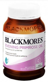 Blackmores BM Aojiabao/Baolimei Evening Primrose Capsules 190 capsules anti-inflammatory,cold-pressed EPO,diet and stress levels,evening primrose oil,gamma-linolenic acid (GLA).,hydration,issues,linoleic acid (LA),metabolism,omega-6 fatty acid,skin health