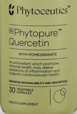 Phytoceutics Phytopure™ Quercetin + Pomegranate, Liposoma allergy relief,anti-inflammatories,blood pressure reduction,decrease inflammation,google,heart health,improved exercise performance,issues,Liposoma,neutralize free radicals,phytoceutics,Pomegranate