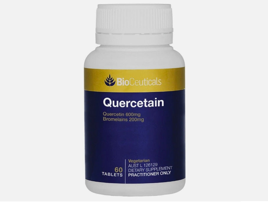 Bioceuticals Quercetain 60 tabs allergies,bioceuticals,immune,immune balance,immune boost,immune booster,Immune Defence,immune function,immune health,immune help,immune support,immune support and protection antioxidant,Immune System Support,issues,Quercet