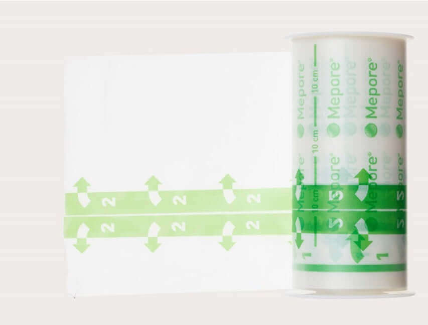 Mepore Roll 10cm x 12cm - BX70 Absorb Wound Fluid,absorbent dressing,adhesive dressing waterproof pad,breathable,breathable transparent film,cuts,dressing,dressing tape,Flexible fluid,friction injuries,gentle to the skin,Highly breathable transparent film,i