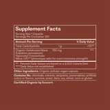 Revolution Macalibrium supplement facts panel