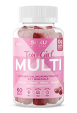 SUKU Vitamins Teen Girl Total Multi 60 Gummies | Sugar-Free Multivitamin for Teen Girls