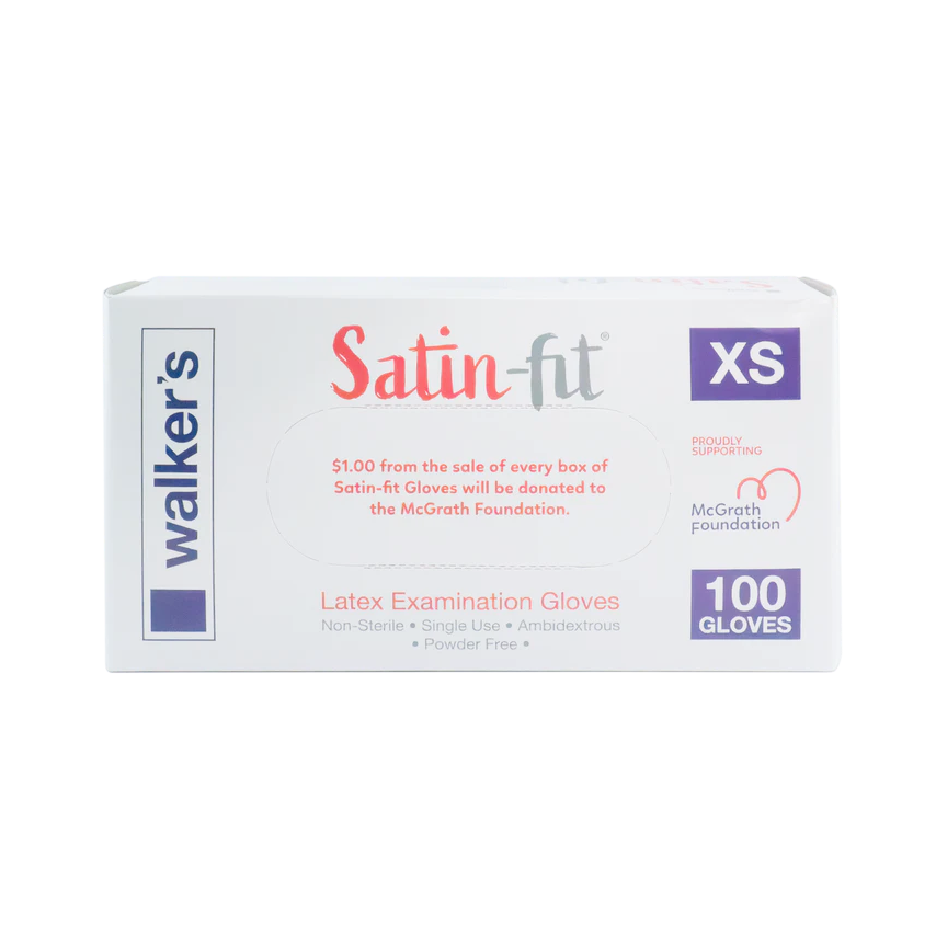 Satin Fit / Pure Fit Latex Gloves - Powder Free