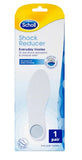 Scholl Shock Reducer Everyday Insole Breathable gel design,cushioning for your feet,Gel nodules,INSOLES,issues,pressure relief,shock absorbing gel nodules,shock absorption,SHOCK REDUCER
